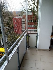 Katzennetz Balkon montieren lassen